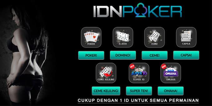 Bermain Poker Online Dengan Agen IDN Poker Terpercaya
